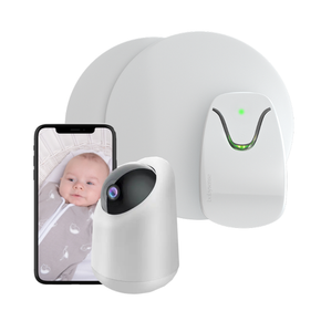 BABYSENSE 7 - Atmungsmonitor für Säuglinge, klinisch getestet + YOKO Smart - Intelligentes Babyphone