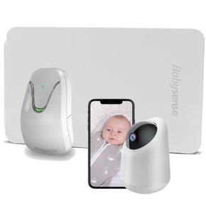 Babysense Pro 1 - Atmungsmonitor für Säuglinge, klinisch getestet + YOKO Smart - Intelligentes Babyphone 