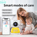 CuboAi Smart Babyphone 3er Ständer-Set + Snuza Hero MD - Atemmonitor für Babys. Medizinprodukt. 