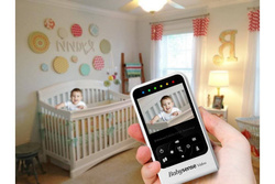 BABYSENSE 7 Atemmonitor für Babys. Medizinprodukt mit Video Babyphone V24