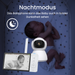 YOKO X5 Babyphone und mit zwei Kameras + Atmungsmonitor SNUZA HERO MD (medizinisches Gerät)