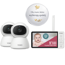 Elektronische Video-Babyphone YOKO X5