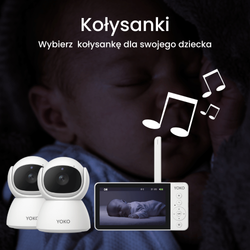 Elektronische Video-Babyphone YOKO X5