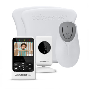 BABYSENSE 7 Atemmonitor für Babys. Medizinprodukt mit Video Babyphone V24